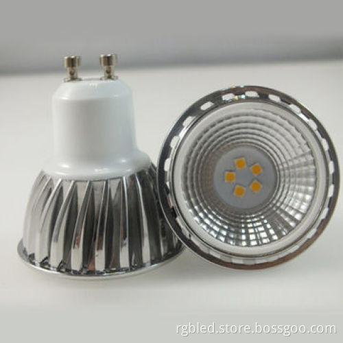 GU10/MR16/E27 LED Bulb, 3030SMD, 5pcs LED, 5.5-6W, 540lm, CRI >80